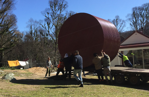 hsi funded water tank